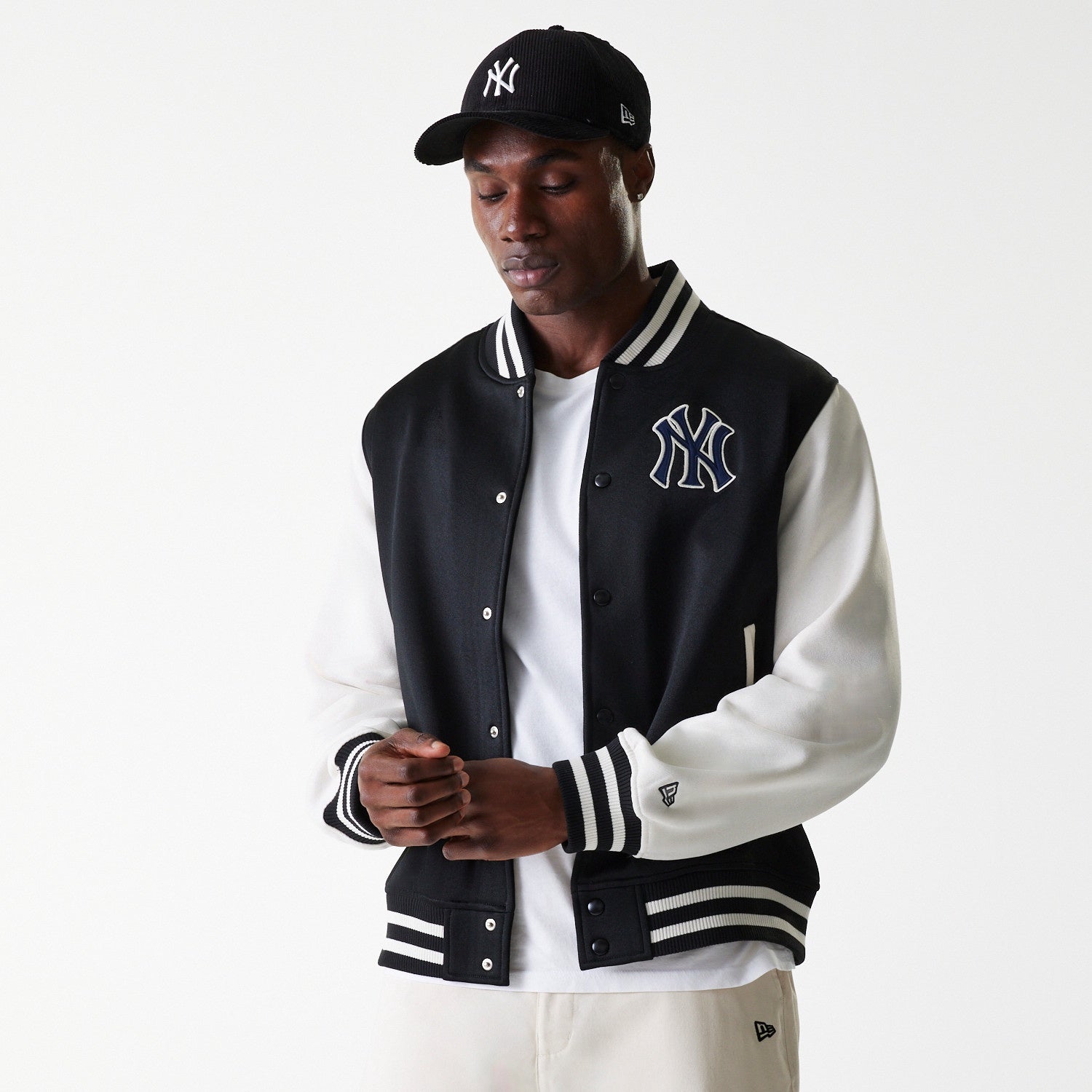 New York Yankees Bomber Jacket MLB Vintage Snapback Baseball Cap Adjustable Streetwear Hat
