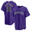 Colorado Rockies Replica Purple Jersey MLB Vintage Snapback Baseball Cap Adjustable Streetwear Hat