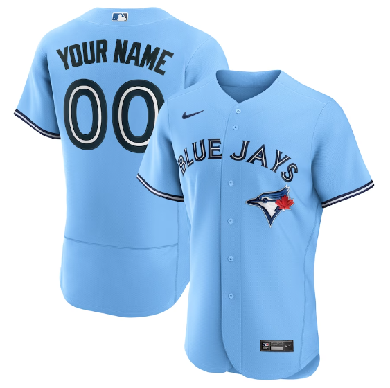 Toronto Blue Jays Authentic Light Blue Jersey MLB Vintage Snapback Baseball Cap Adjustable Streetwear Hat